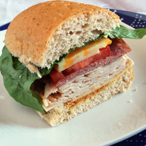 Turkey Bacon Club Sandwich